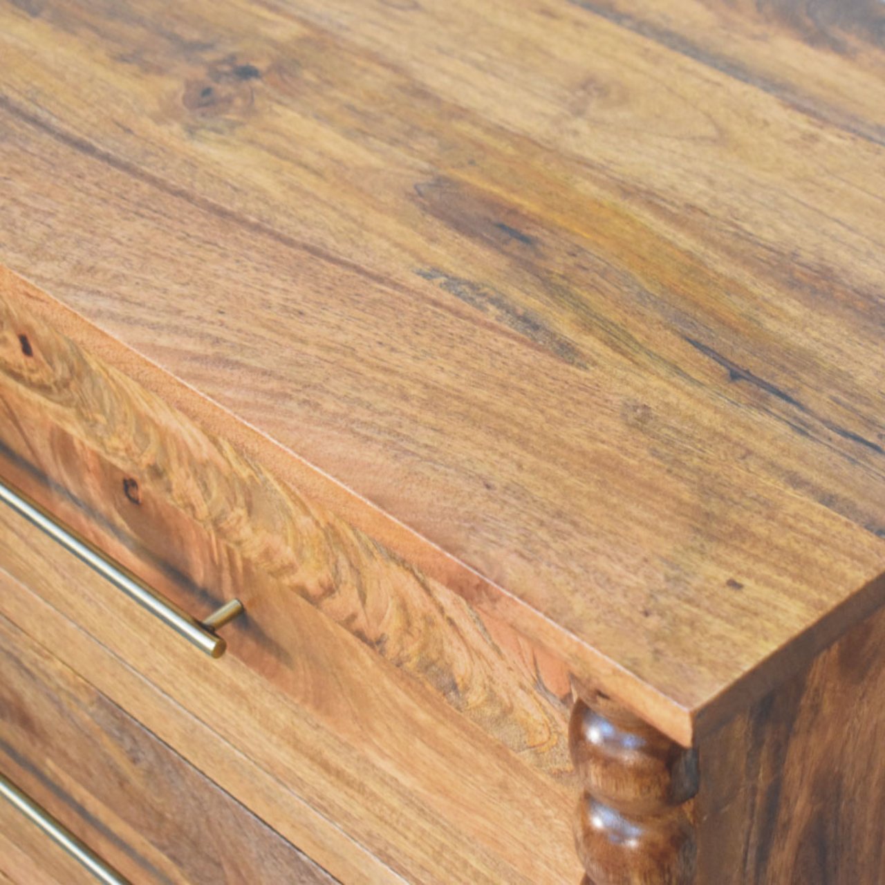 Spindle 3-Drawer Chest