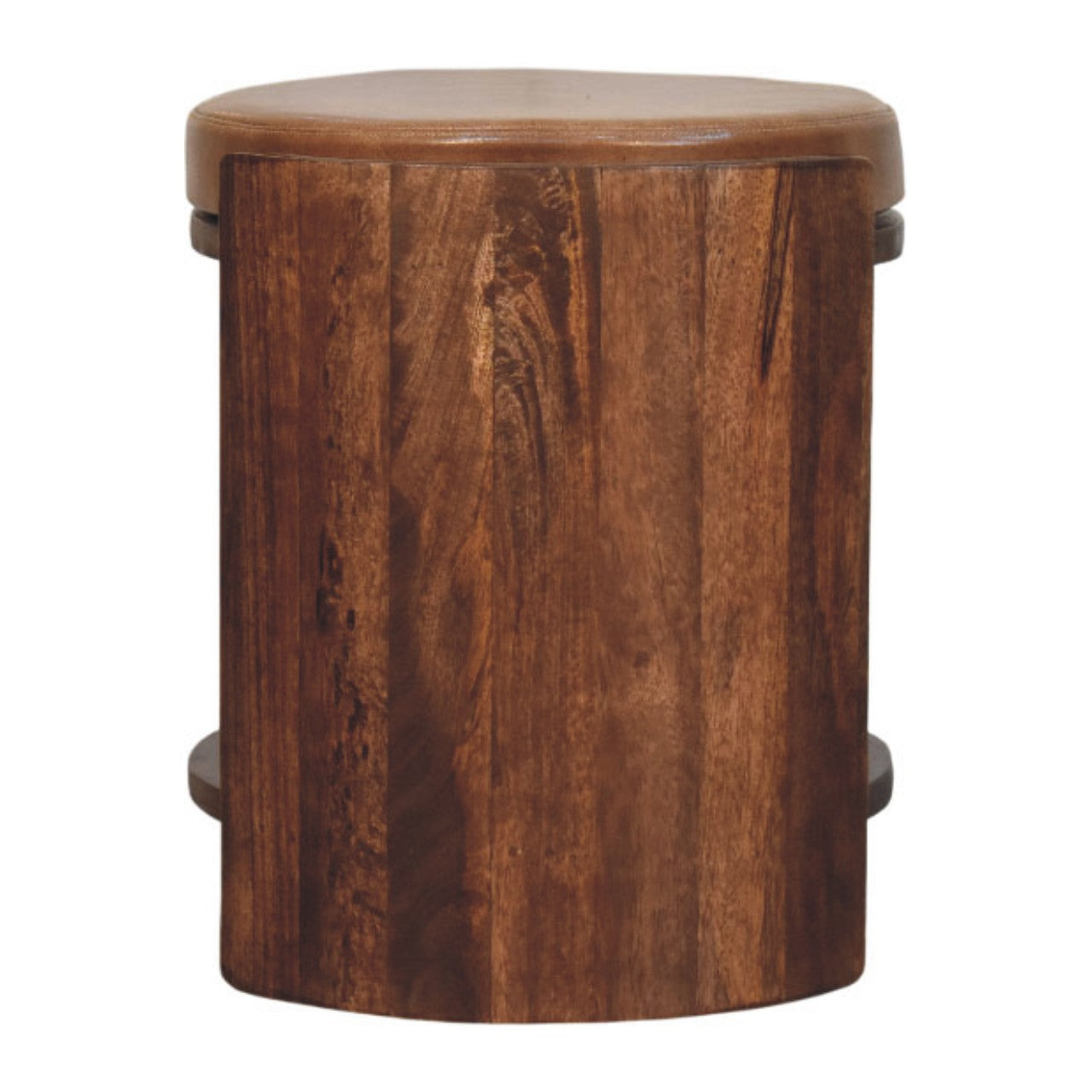 Savoy Leather Stool