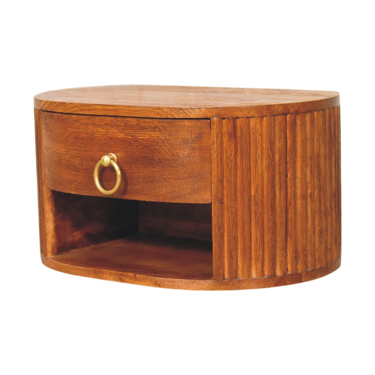 Oval Wall Nightstand