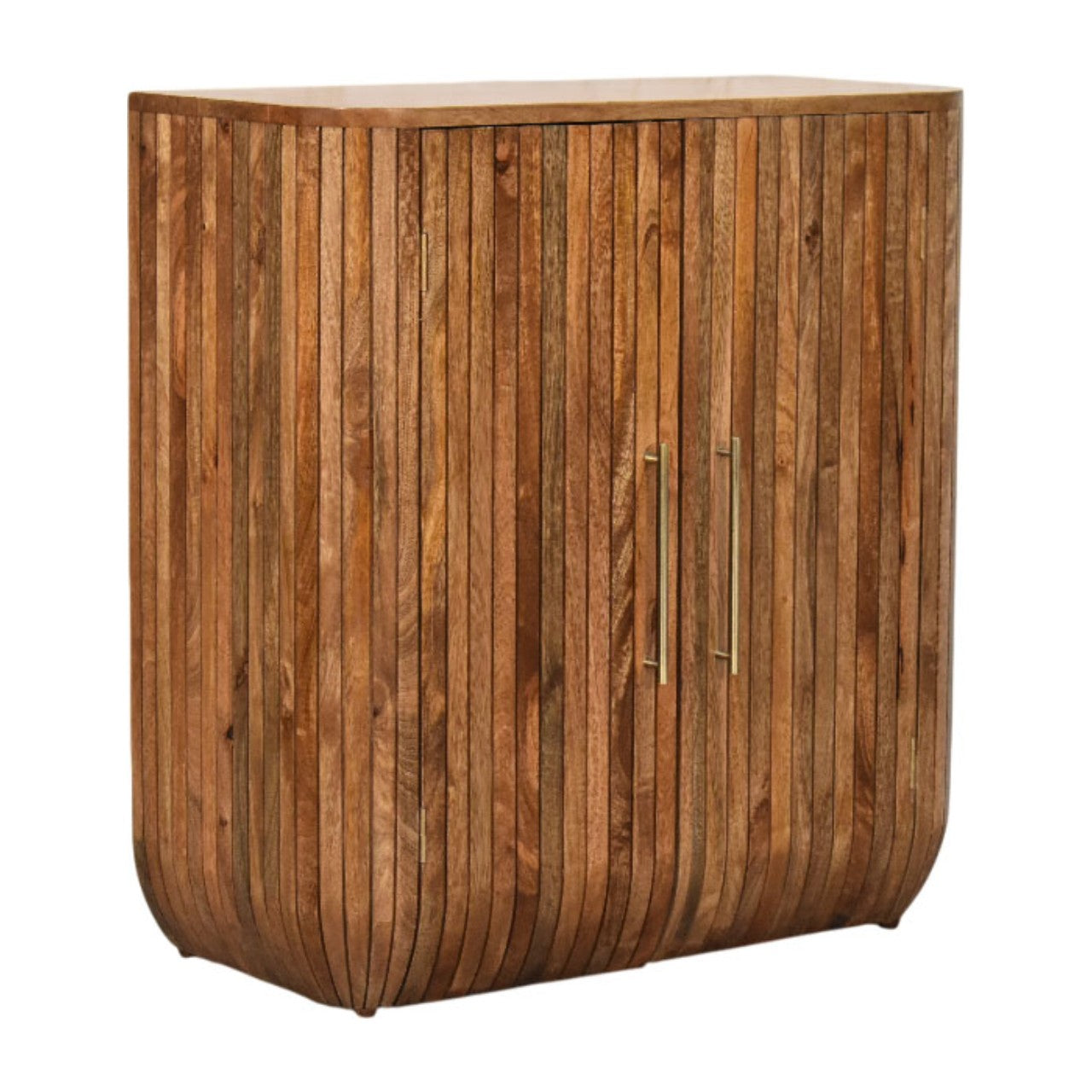 Fluted Curve Cabinet